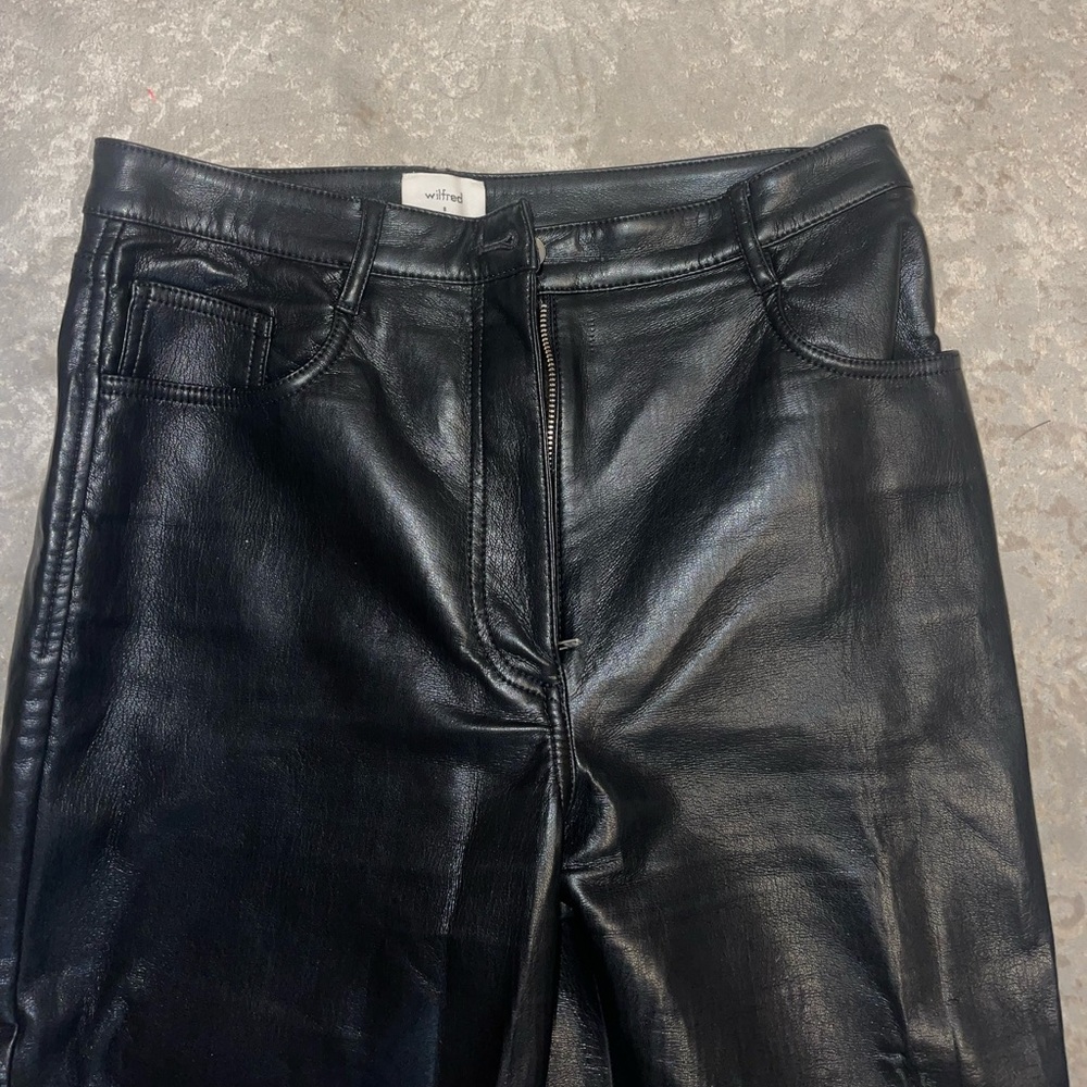 Aritzia Melina leather pant